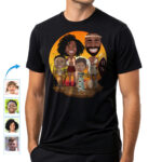 Custom African Family Shirts: Personalized Desert Adventure Tee