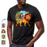 Personalized Lion Family Shirts: Transform Photos into Fun Family Adventure Tees Custom Gifts - Lion King www.customywear.com 11