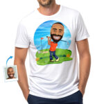 Transform Your Photo into a Golf Masterpiece | Custom Tee Custom Gifts - Golf Players www.customywear.com 28