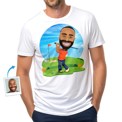 Transform Your Photo into a Golf Masterpiece | Custom Tee Custom Gifts - Golf Players www.customywear.com 2