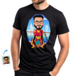 Personalized Male Superhero Custom Shirt | Create Your Own Hero Tee Best Sellers www.customywear.com 28