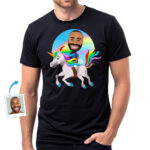 Personalized Unicorn Rider Shirt – Embrace the Magic! Animal Lovers www.customywear.com 28