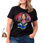 Custom Drummer Photo T-Shirt – Personalized Music Gift Custom Gifts - Drummers www.customywear.com 28