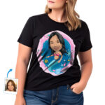 Transform Your Photo into a Custom Little Mermaid Tee - Perfect Mermaid Gifts