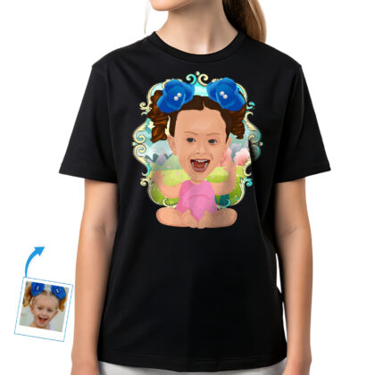 Custom Youth Baby Caricature Shirt | Personalized Funny Kids Tee Custom Gifts - Funny Baby www.customywear.com 2