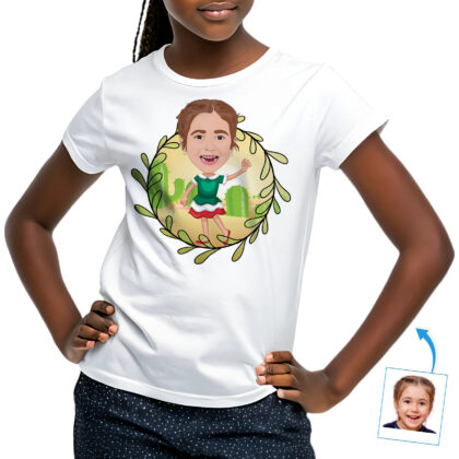 Transform Your Photo into Custom Youth Mexican Shirt | Personalized Traditional Dress Tee Country www.customywear.com