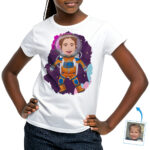 Custom Astronaut Girl Shirt | Personalized Little Sister Alien Moon Tee Custom Gifts - Astronauts www.customywear.com 28