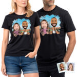 Transform Your Photos into Custom Couples Baby Shirt – Unique New Parents Gift Custom Gifts - Funny Baby www.customywear.com 28