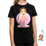 Custom Ballet Dancer T-Shirt – Personalized Photo Tee for Kids Custom Gifts - Ballet Dancer www.customywear.com 28