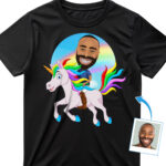 Personalized Unicorn Rider Shirt – Embrace the Magic! Animal Lovers www.customywear.com 29