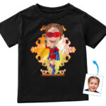 Personalized Superhero Kids Custom T-Shirt | Photo to Tee Masterpiece Custom Gifts - Superhero original red www.customywear.com 29