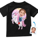 Personalized Youth Unicorn T-Shirt – Custom Unicorn Tee for Kids Custom Gifts - Unicorn www.customywear.com 29