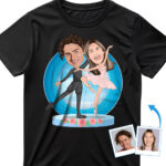 Custom Ballerina Couples Shirts | Personalized Gifts for Him Custom Gifts - Ballet Dancer www.customywear.com 29