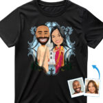 Custom Indian Couples T-Shirts – Personalized Photo Tee for Travel Lovers Custom Gifts - Indian Culture www.customywear.com 29