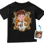 Personalized Indian Boy Tee | Custom Photo T-Shirt Art Boy's T-shirts www.customywear.com 29