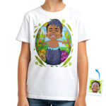 Personalized Hatching Easter Egg Shirt | Custom Photo Tee for Youth Boy's T-shirts www.customywear.com 30