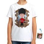 King’s Little Guardian: Custom Royal Guard Boys Shirt – Personalized London Tee Boy's T-shirts www.customywear.com 30