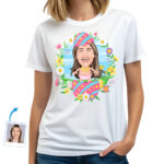 Personalized Easter Egg Portrait T-Shirt – Transform Your Photo into Custom Funny Tee Custom Gifts - Easter Eggs www.customywear.com 30