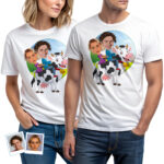 Custom Cow Portrait T-Shirt – Personalized Animal Tee for Couples Custom Gifts - Cow Ride www.customywear.com 30