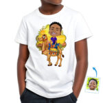 Custom Camel Riding Boy Shirt | Personalized Desert Adventure Tee Boy's T-shirts www.customywear.com 30