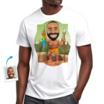 Transform Your Photo into Custom Caveman Shirt for Men – Personalized Tee Country www.customywear.com 30