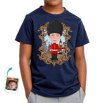 King’s Little Guardian: Custom Royal Guard Boys Shirt – Personalized London Tee Boy's T-shirts www.customywear.com 31