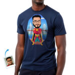 Personalized Male Superhero Custom Shirt | Create Your Own Hero Tee Best Sellers www.customywear.com 31