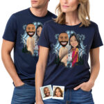 Custom Indian Couples T-Shirts – Personalized Photo Tee for Travel Lovers Custom Gifts - Indian Culture www.customywear.com 31