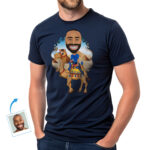 Custom Camel Riding Man Shirt | Personalized Desert Adventure Tee Animal Lovers www.customywear.com 31