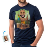 Transform Your Photo into Custom Caveman Shirt for Men – Personalized Tee Country www.customywear.com 31