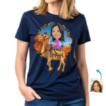 Custom Camel Rider Woman Shirt | Personalized Desert Adventure Tee Custom Gifts - Camel Ride www.customywear.com 31