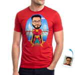 Personalized Male Superhero Custom Shirt | Create Your Own Hero Tee Best Sellers www.customywear.com 32