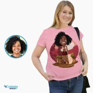 Custom African Woman Shirt | Personalized Black Girl Desert Tee Adult shirts www.customywear.com