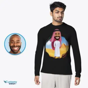 Custom Arabian Man Shirt | Personalized Travel Lover Tee Adult shirts www.customywear.com