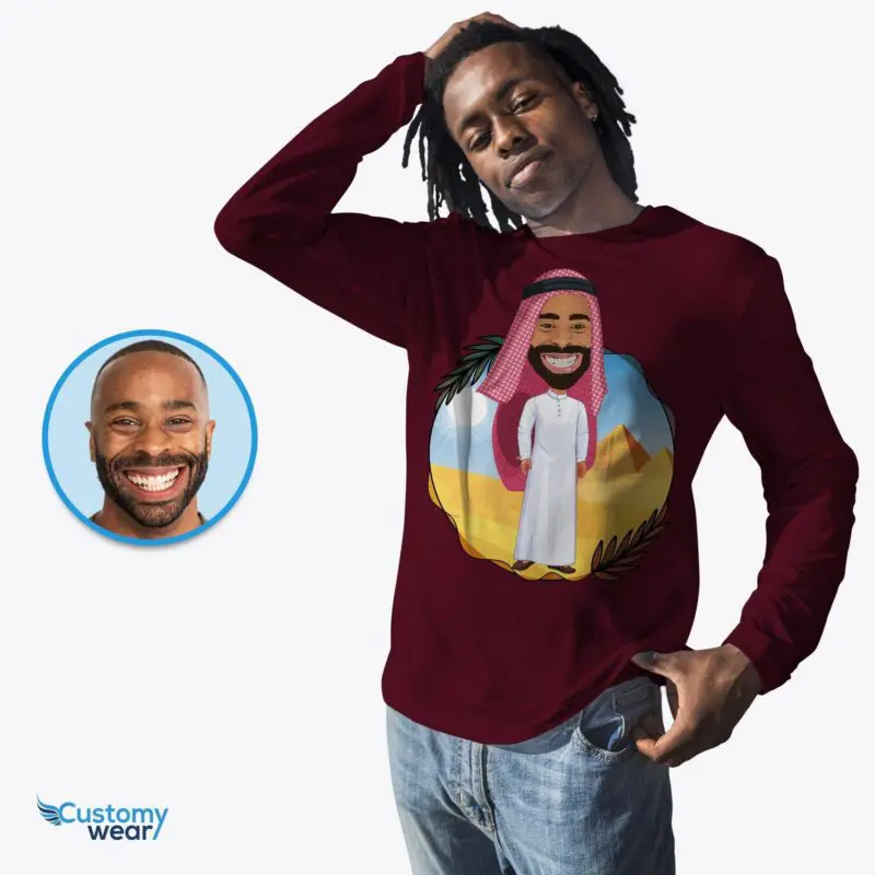 Custom Arabian Man Shirt | Personalized Travel Lover Tee Adult shirts www.customywear.com