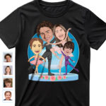 Custom Ballet Family Shirt for Men | Personalized Dance Inspired Tee Custom Gifts - Ballet Dancer www.customywear.com 12