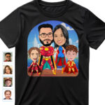 Custom Superhero Family Reunion Shirts | Personalized Heroic Family Tees Custom Gifts - Original Superhero www.customywear.com 12