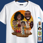 Custom African Family Shirts: Personalized Desert Adventure Tee Custom Gifts - African Dress www.customywear.com 12