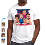 Transform Your Family Photo into Custom Sumo Family Tee | Japanese Harajuku Shirt Custom Gifts - Sumo www.customywear.com 14