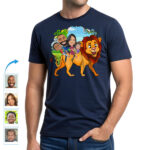 Personalized Lion Family Shirts: Transform Photos into Fun Family Adventure Tees Custom Gifts - Lion King www.customywear.com 15