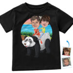 Create Your Personalized Panda Family Shirt | Custom Portrait Tee Custom Gifts - Panda Ride www.customywear.com 17