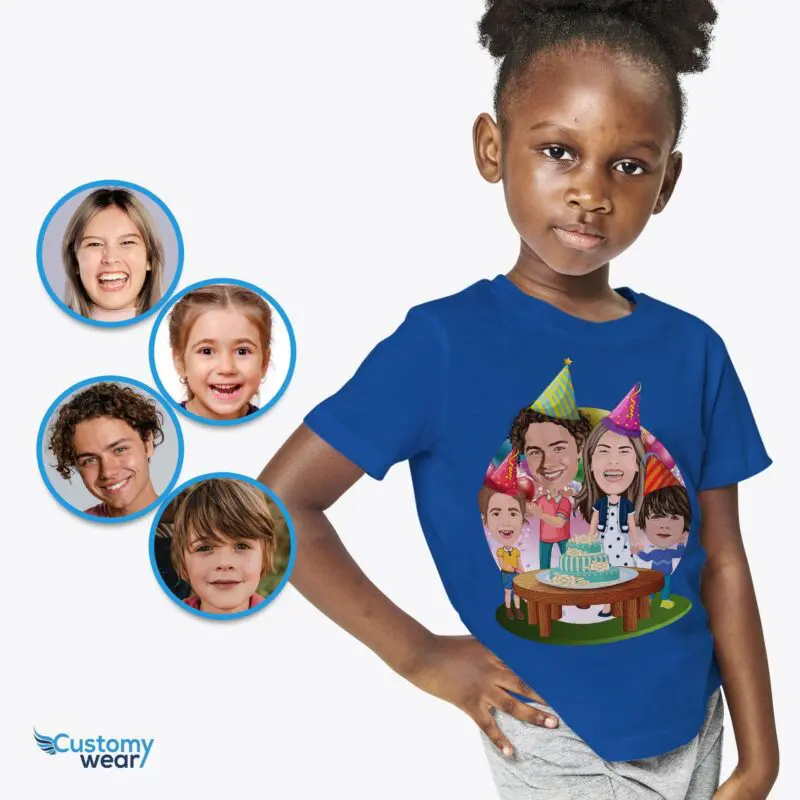 Custom Birthday Family Shirts – Personalized Celebration Tees for All Ages Birthday www.customywear.com