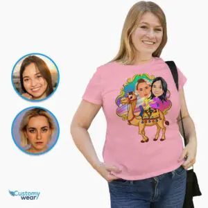 Custom Camel Ride Lesbian Shirt | Personalized LGBTQ+ Couples Tee Axtra - ALL vector shirts - male www.customywear.com