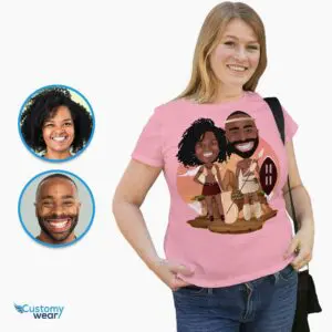 Custom African American Couple Shirt | Personalized African Traditional Tee Adult shirts www.customywear.com