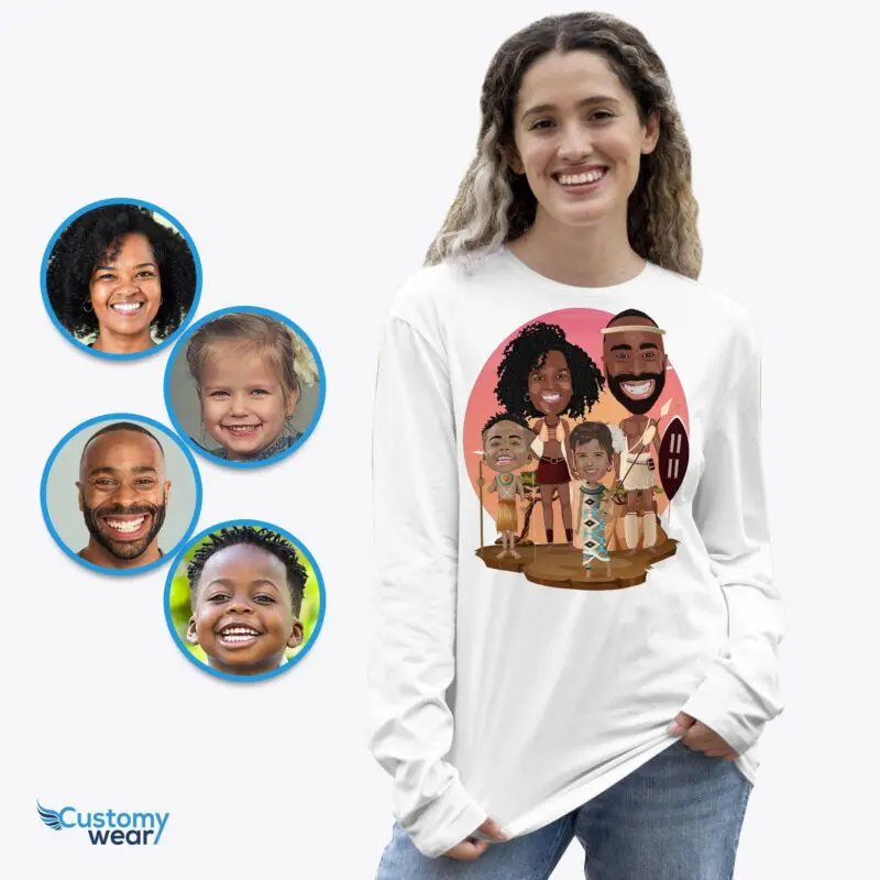Custom African Family Shirts: Personalized Desert Adventure Tee Adult shirts www.customywear.com