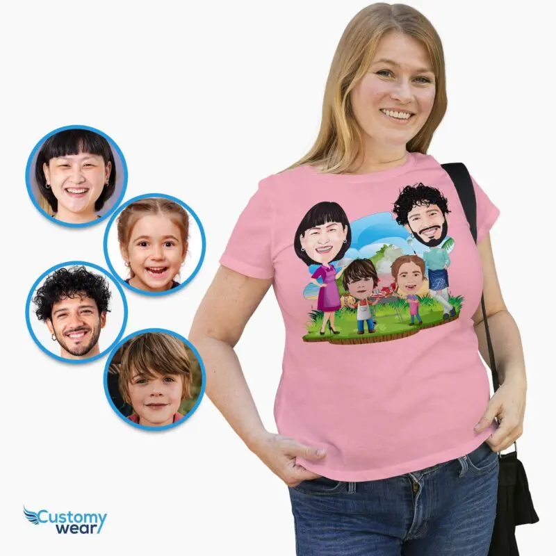 Custom BBQ Family Shirts | Grill Enthusiast Gifts Adult shirts www.customywear.com