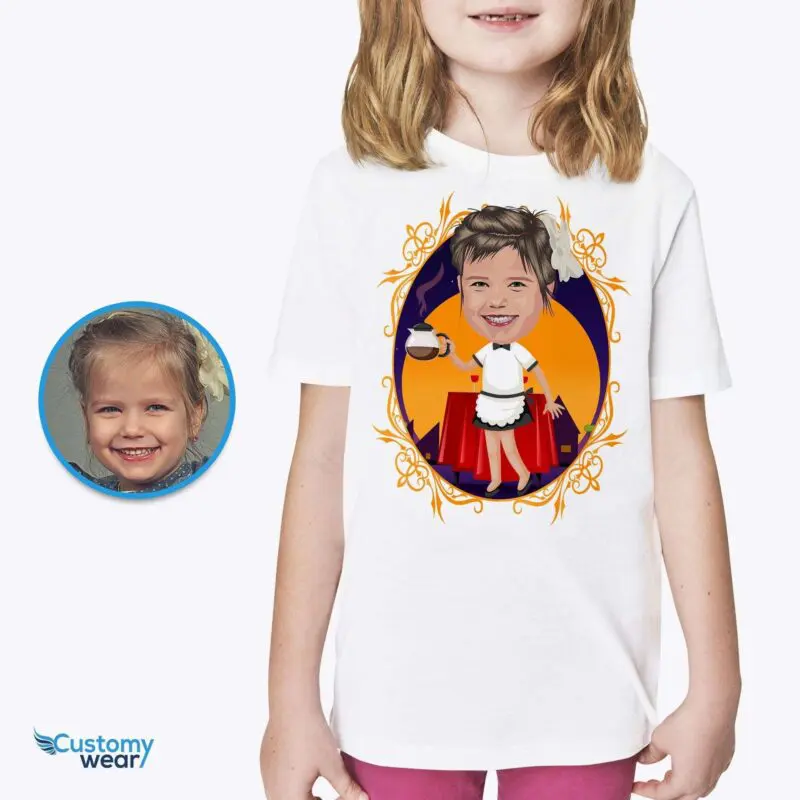 Custom Barista Shirt for Girls | Personalized Waitress Tee Axtra - ALL vector shirts - male www.customywear.com
