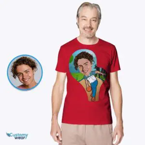 Transform Your Photo into a Custom Bowling Player T-Shirt – Personalized Unisex Tee Adult shirts www.customywear.com