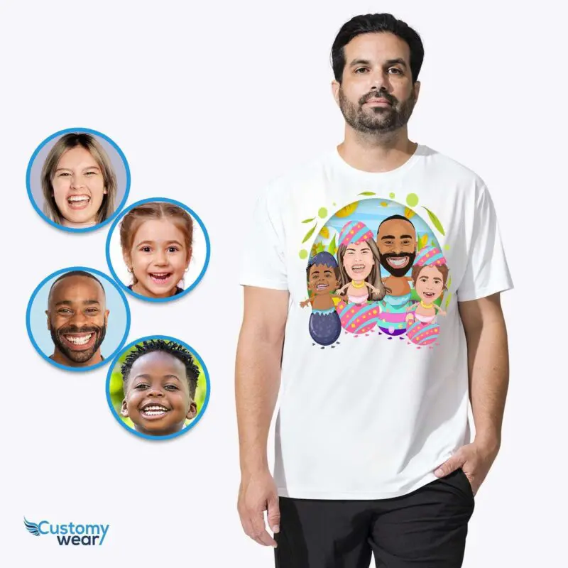 Custom Easter Family Shirt – Personalized Egg Hunt Tees Adult shirts www.customywear.com