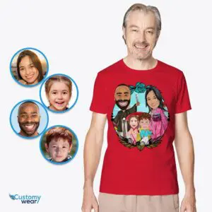 Transform Your Family Photos into Custom Japanese Family Shirts – Cherish Japan Culture Together Adult shirts www.customywear.com